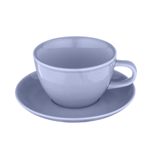 Кофейная пара RISE 210 мл васильковая